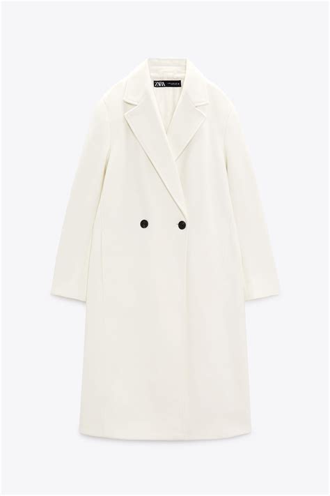 cappotto bianco con.bottoni neri gucci